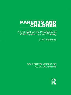 cover image of Parents and Children
